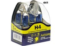 krabička AUTOLAMP H4 24V 100/90W P43t XENON POWER BLUE 2ks